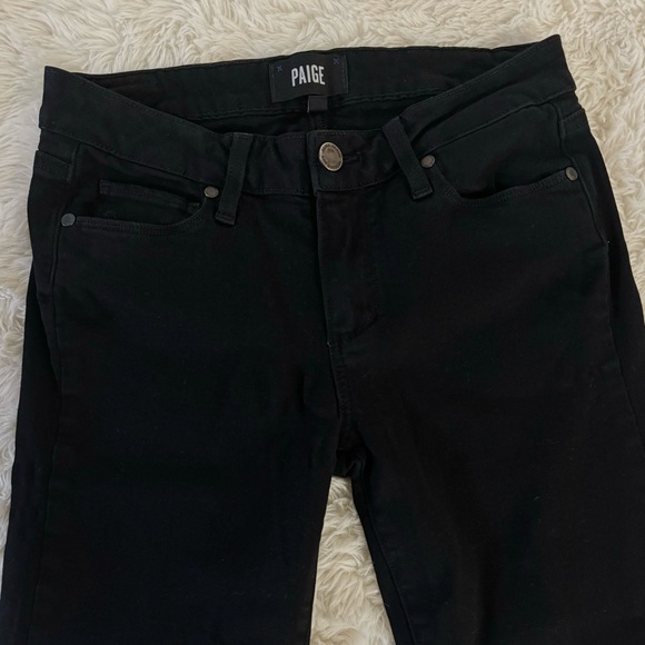 PAIGE Verdugo Ultra Skinny in Black Shadow - Picture 7 of 10